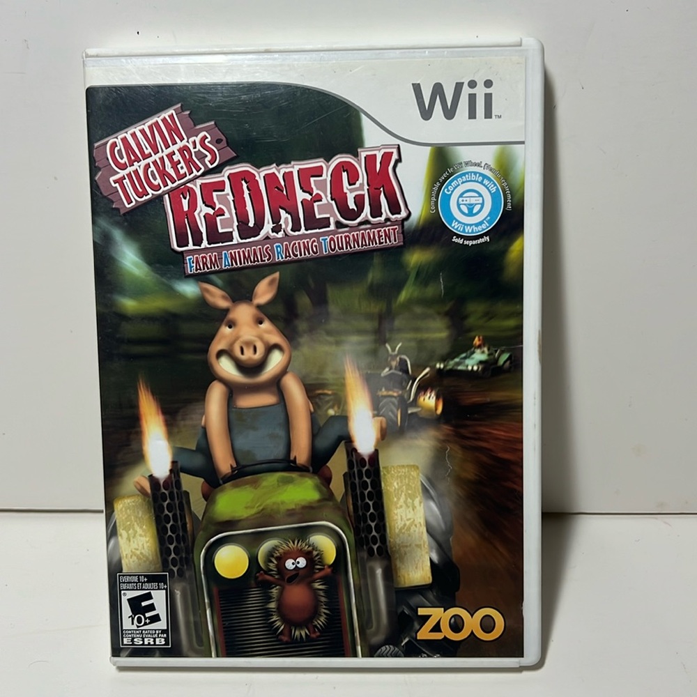 Wii Calvin Tucker’s Redneck Farm Animals Racing Tournament game